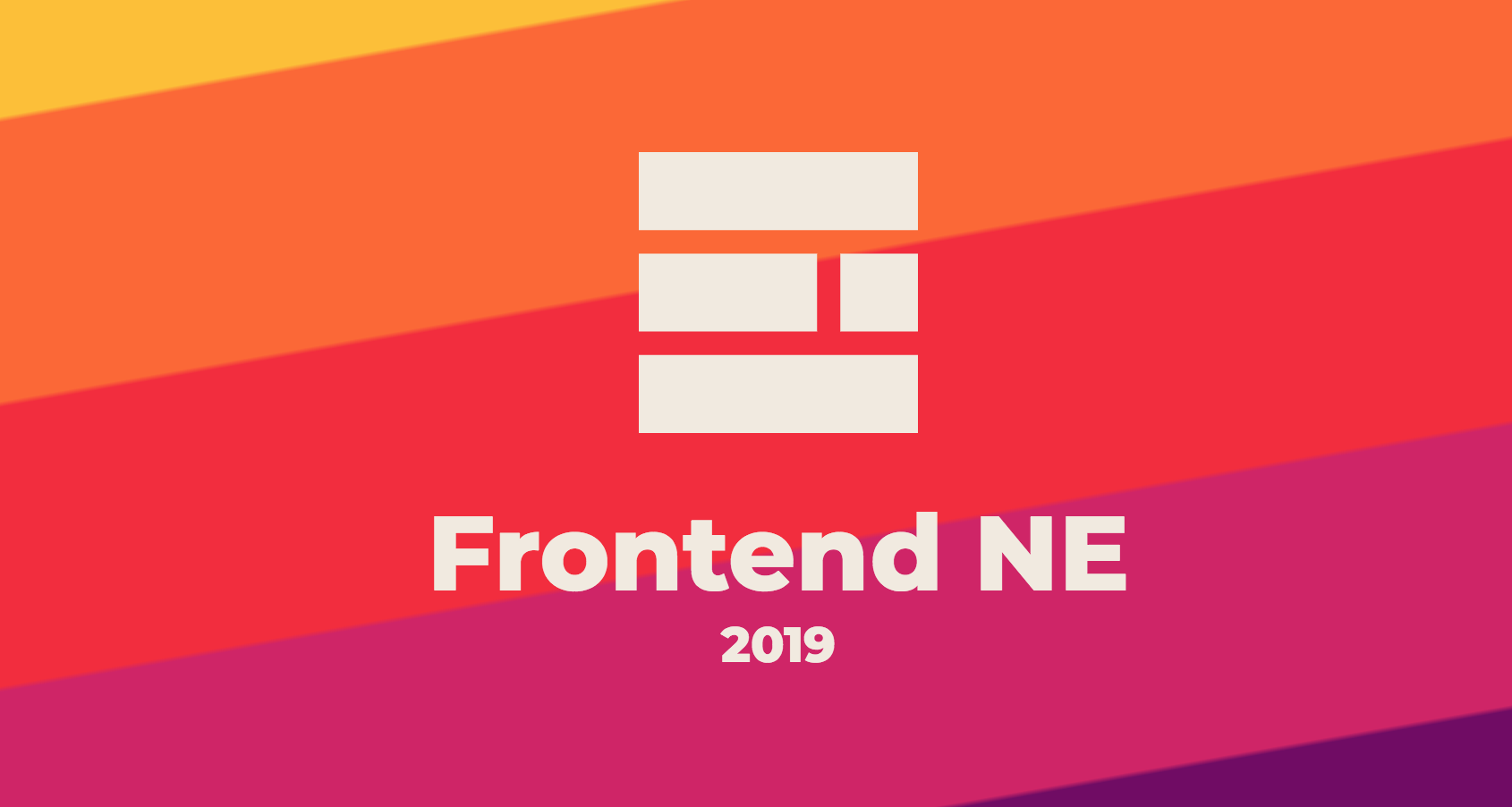 2019 Frontend Design Events